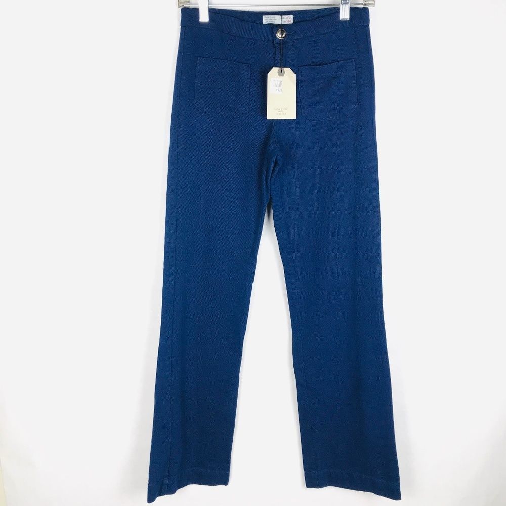 Zara Girls Soft Collection Dark Blue Jeans